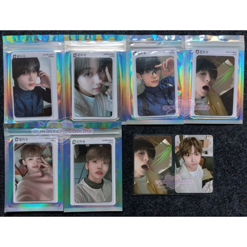 Photocard / PC NCT Dream QQ Music Dream()Scape Jeno Jaemin Haechan Jisung 4 & 3 Star kacamata pout p