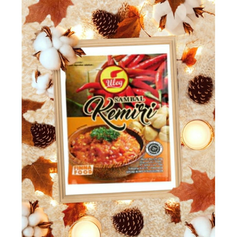 

sambal kemiri uleg dari finna enak dan nikmat pedasnya terasa