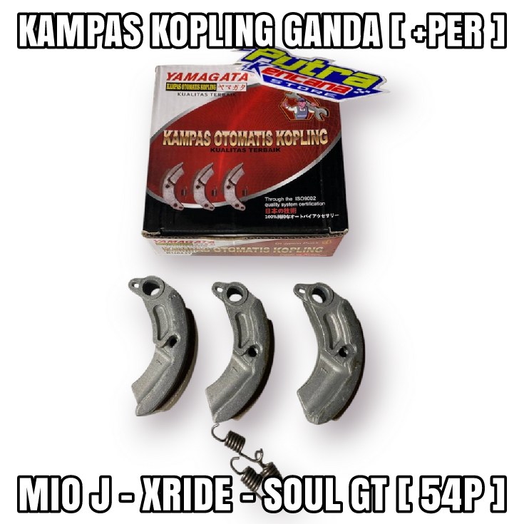 KAMPAS KOPLING GANDA [ +PER ] - MIO J, XRIDE, SOUL GT [ 54P ]