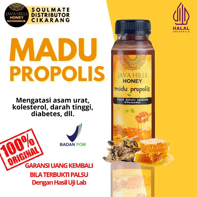 

MADU PROPOLIS JAVA HILLS HONEY