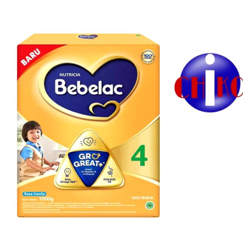 

SUSU FORMULA BEBELAC 4 VANILA 1 KG