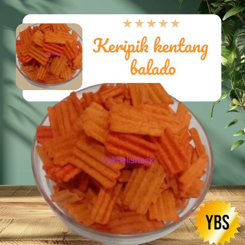 

keripik kentang balado 500gram