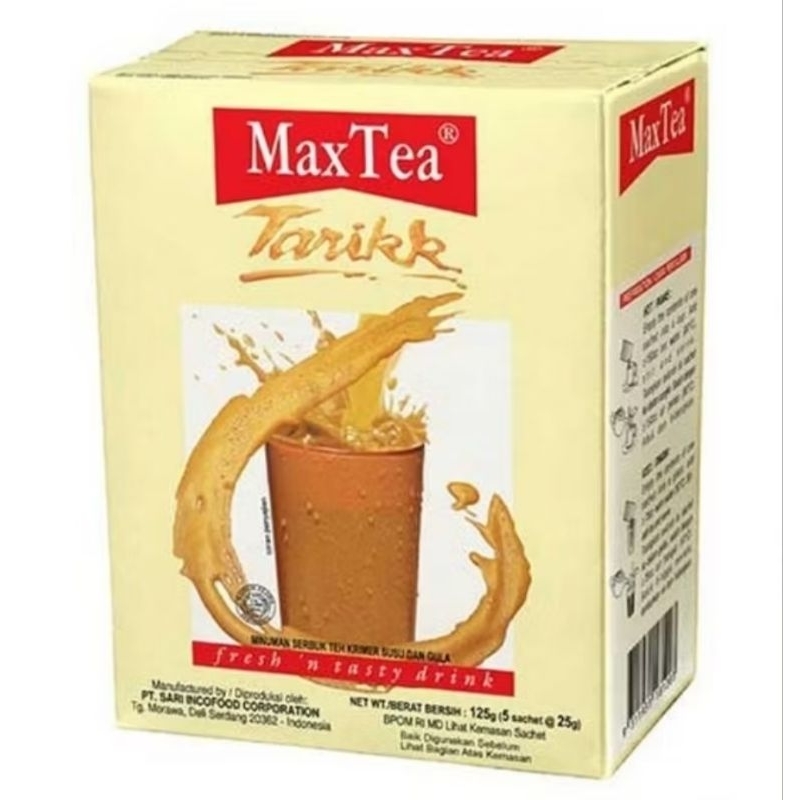 

MaxTea Tarikk isi 5 x 25 gram