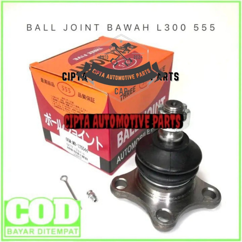 BALL JOINT BAWAH L300 555 - BALL JOINT LOWER ARM L300 BENSIN DIESEL 555