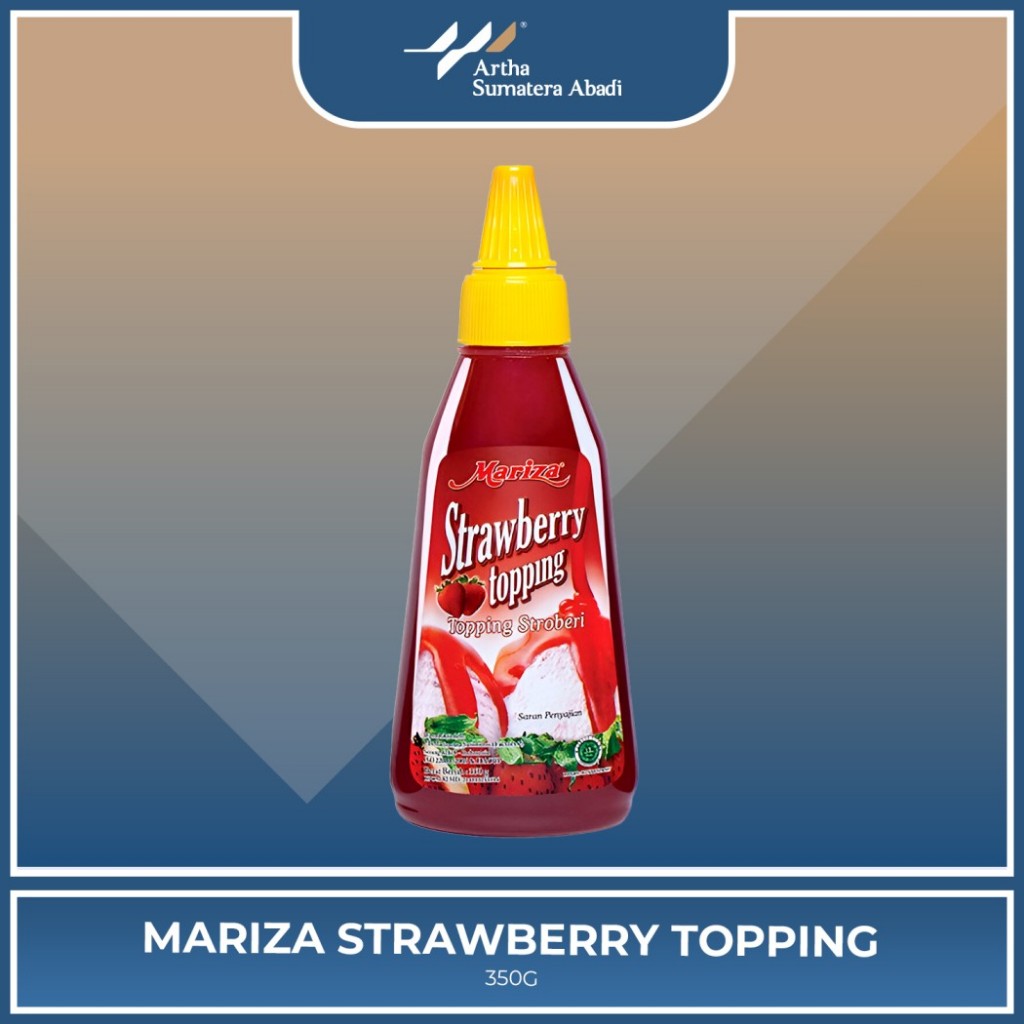 

MARIZA STRAWBERRY TOPPING 350GR