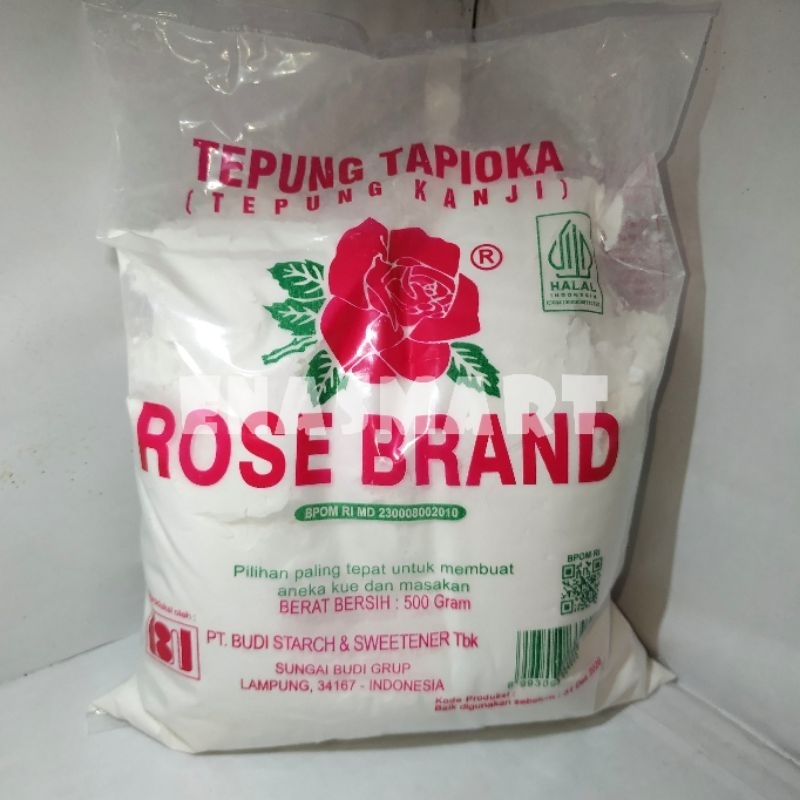 

Tepung Tapioka Rose Brand 500 gr / Tepung Kanji Rose Brand