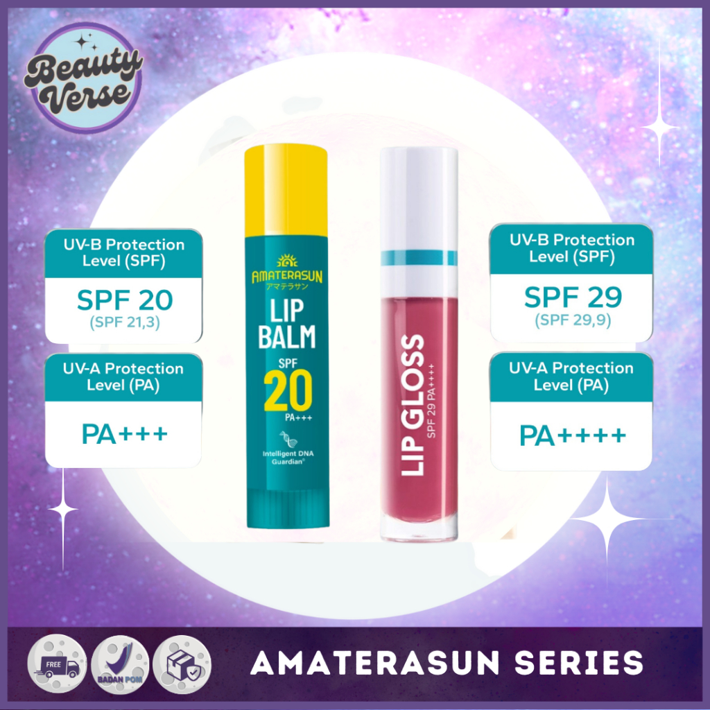 AMATERASUN - SPF Lip Gloss SPF Lip Balm