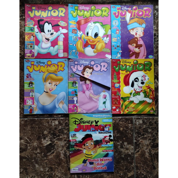 Paket 7pc Majalah Disney Junior