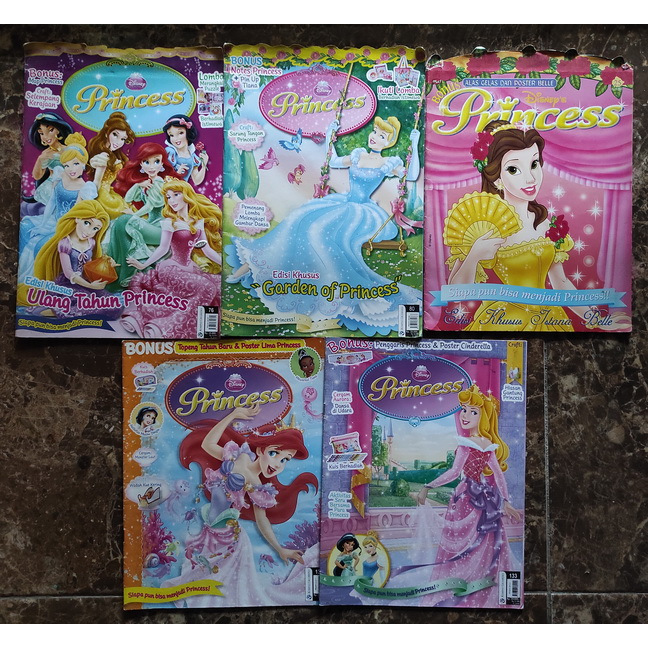 Paket Majalah Anak-anak Disney Princess