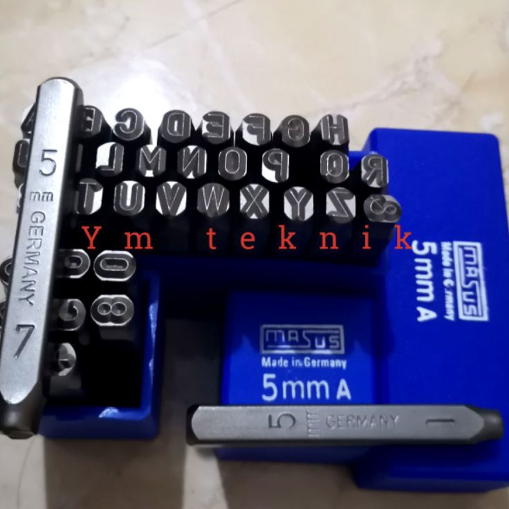 

Sedang Promo Masus Angka Huruf Ketok 5 Mm Stamp Punch Masus Germany 5Mm