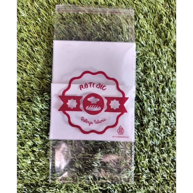 

sablon plastik murah 1 hari jadi OPP 18x30 transparan/bening