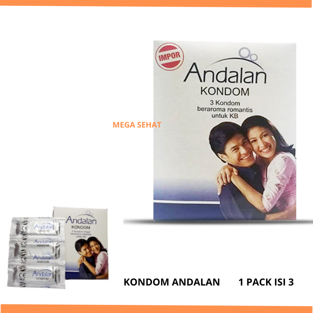 Andalan Kondom Alat Kontrasepsi isi 3