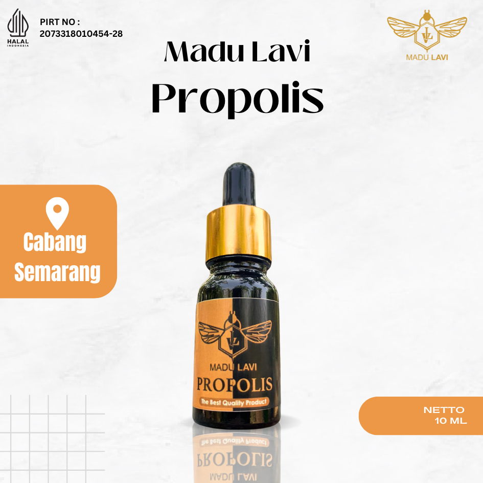 

[Madu Lavi Semarang] Propolis 10ml Murni propolis