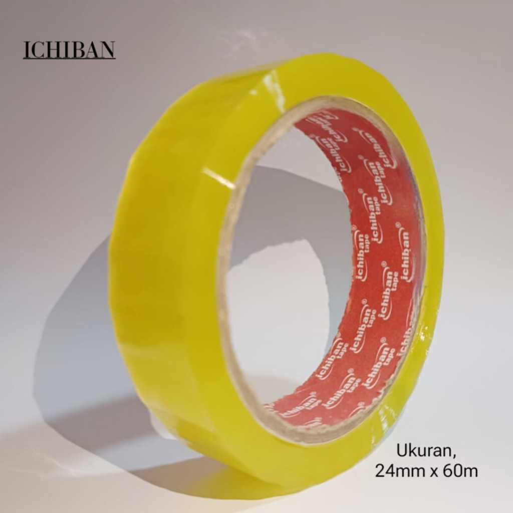 

ICHIBAN TAPE OPP UK.24MM x 60M TERMURAH