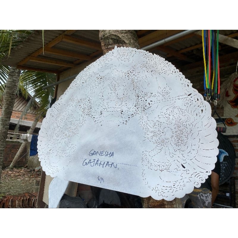 Jamang Putihan Motif Nogo Ganesha Gajahan