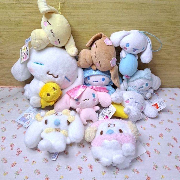 Super Berhadiah  Boneka cinnamoroll plush keychain  Baby cinnamoroll  Teman morol  chiffon cinnamoro