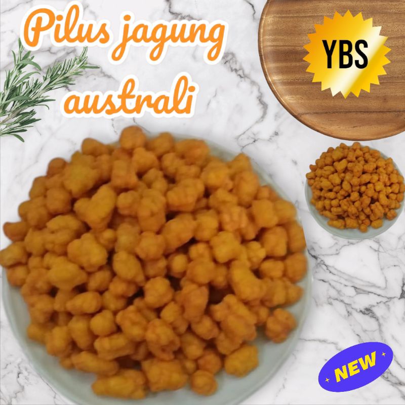 

pilus jagung australi/Snack pilus jagung/500gr
