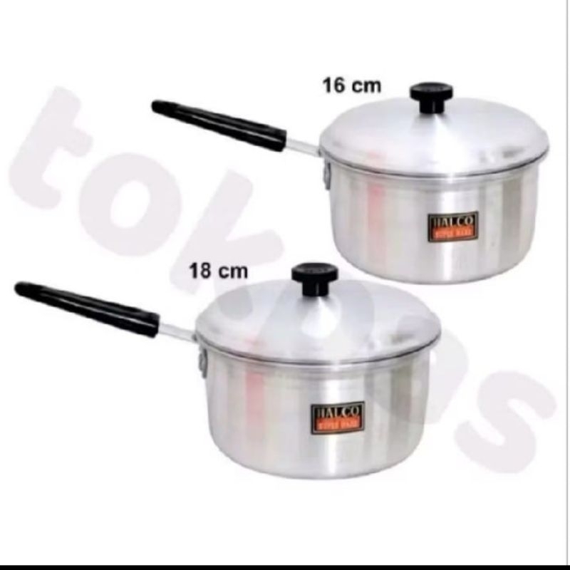 Halco Panci Bubur / Panci Masak Mie / Panci Gagang