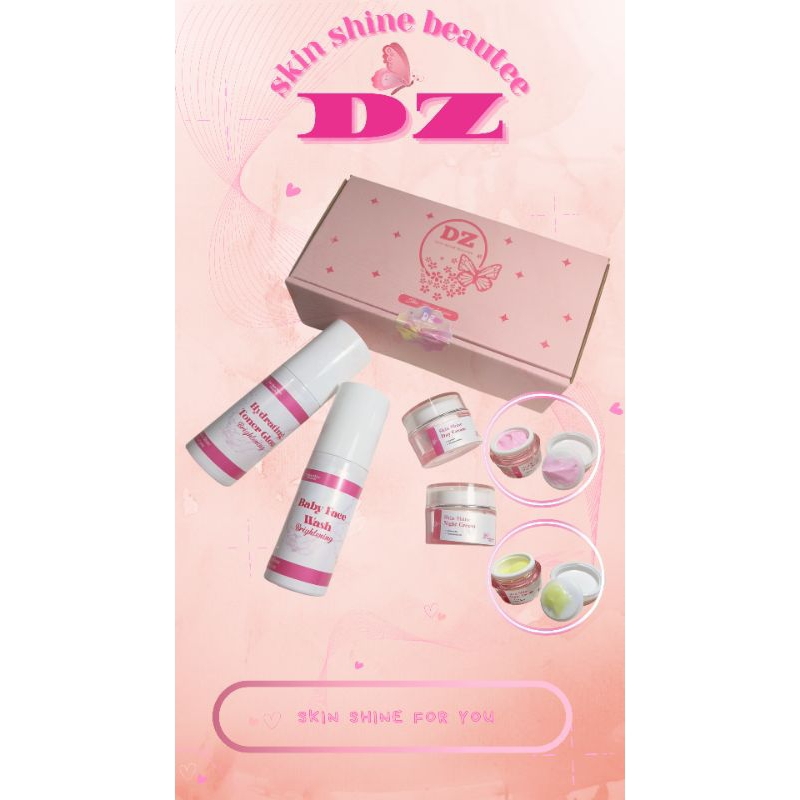 DZ SKIN SHINE BEAUTEE || WAJAH GLOWING CERAH SEHAT