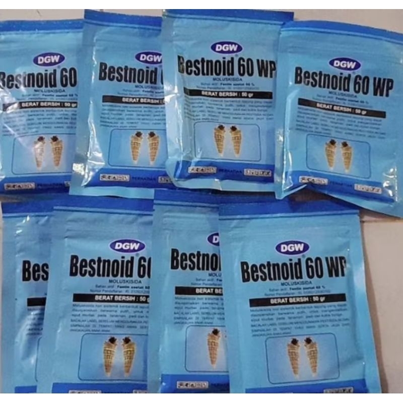 moluskisida racun siput keong bestnoid 50 gram