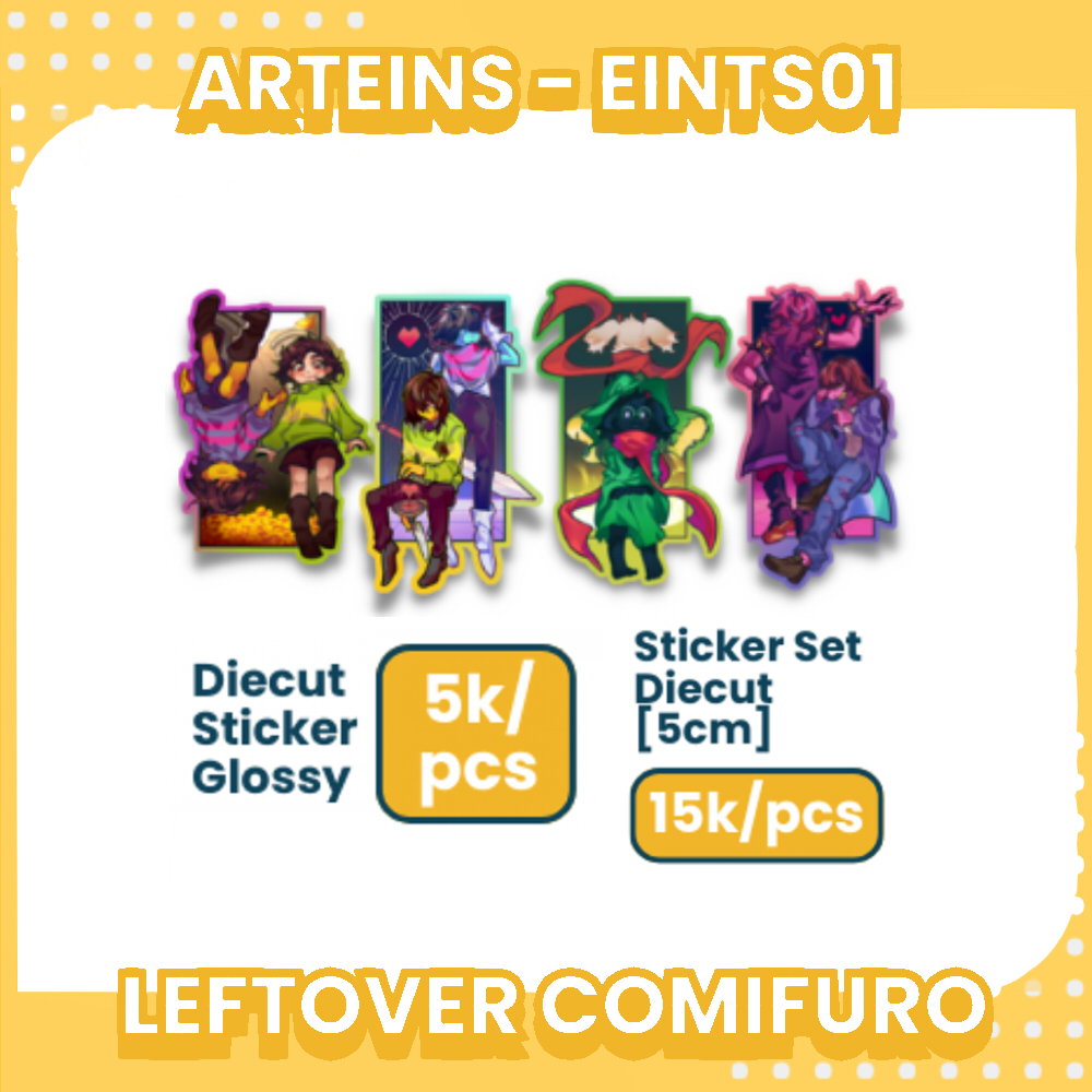 

Diecut Undertale & Deltarune MC