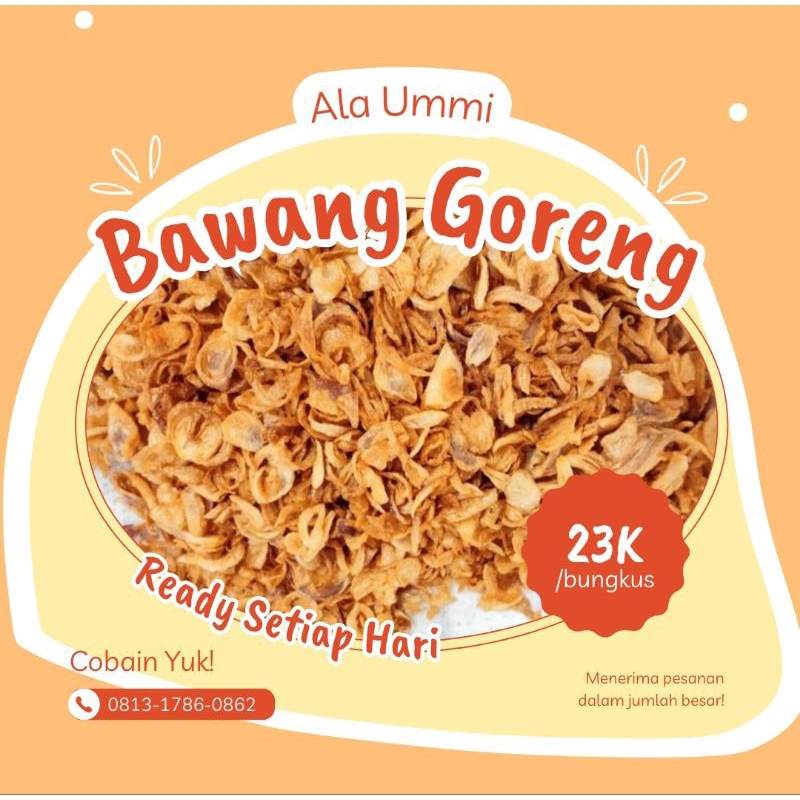 

Bawang Goreng Ala Ummi