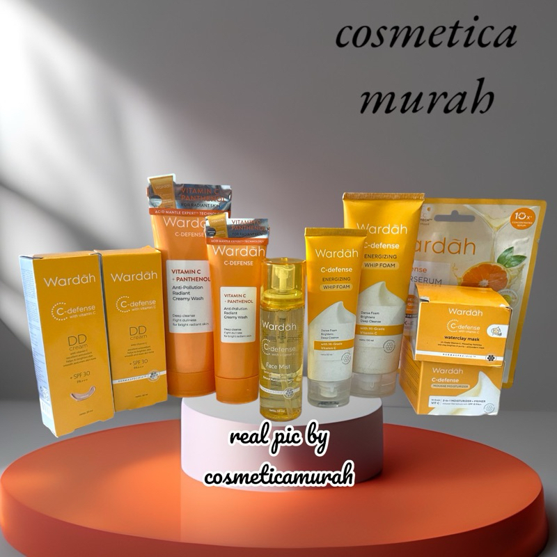 WARDAH C-DEFENCE SKINCARE SERIES - GEL MOISTURIZER SERUM DD CREAM