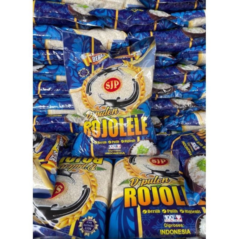 

Beras ROJOLELE kemasan 5 liter beras enak pulen
