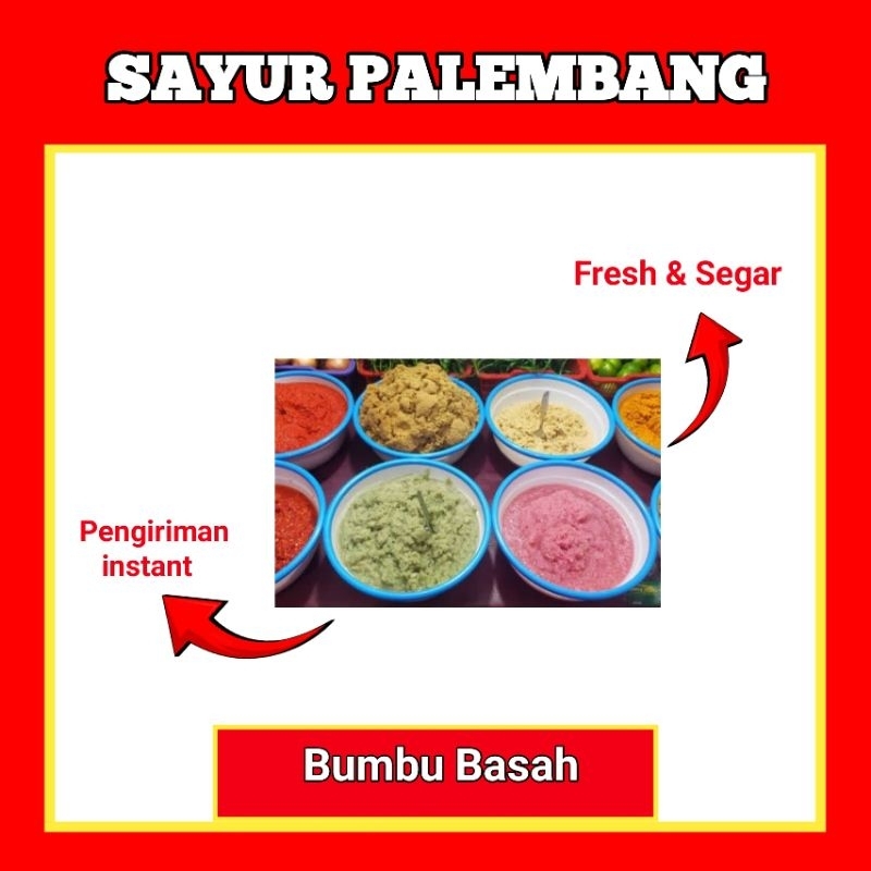 

Bumbu Basah - Sayuran Palembang Ibu Maya