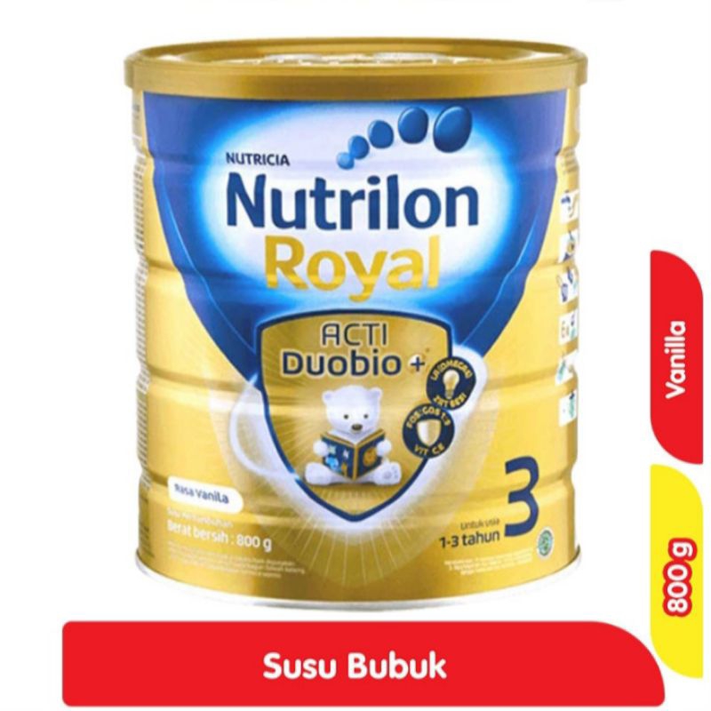 

NUTRILON ROYAL 3 SUSU PERTUMBUHAN ANAK MADU & VANILA 800G