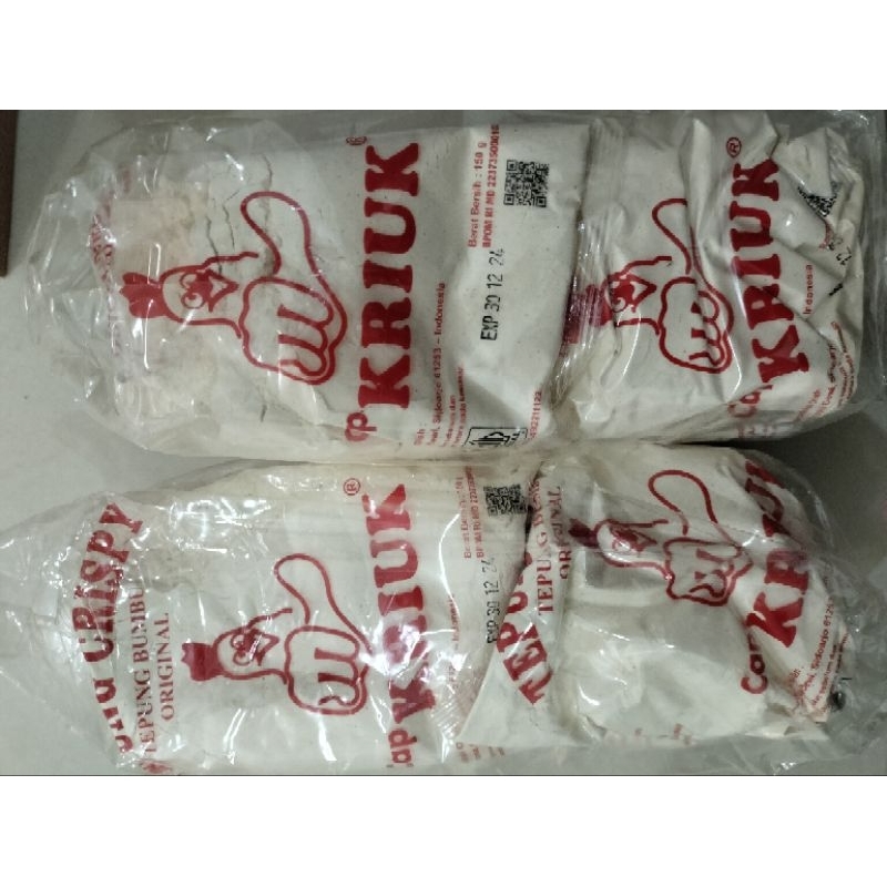 

Tepung Crispy Kriuk isi 10 pcs