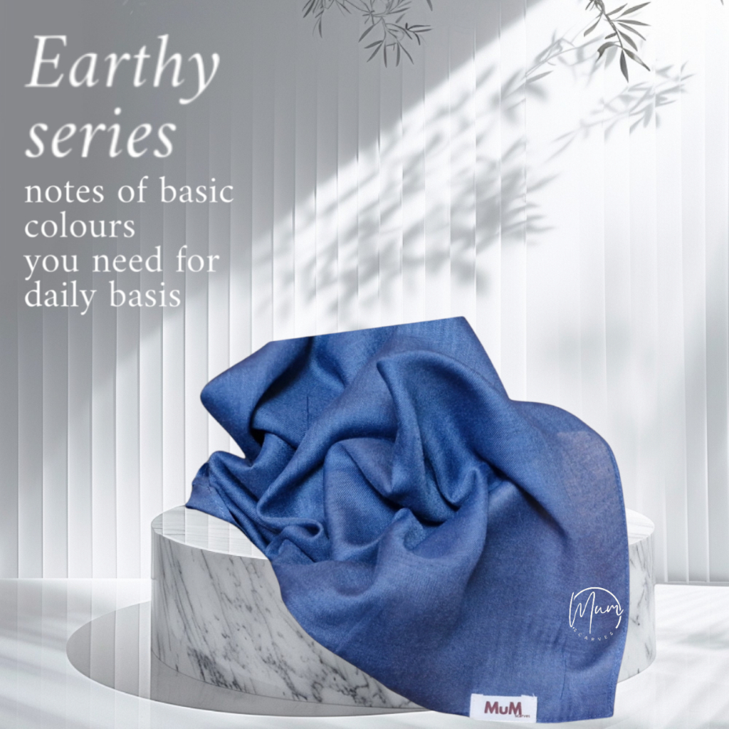 MuMscarves - Hijab Polos Segi Empat Voal 110 x 110 cm (MuM1)