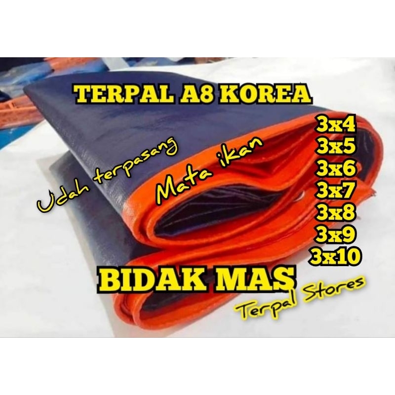 terpal lembaran A8 Korea terpal tenda truk