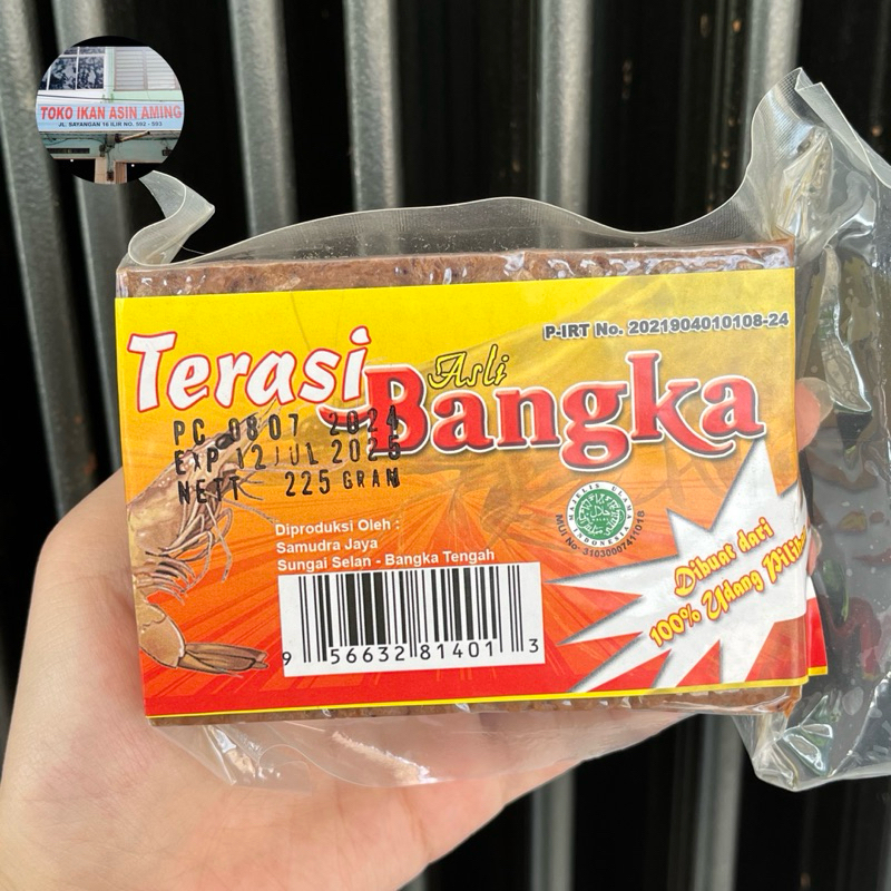 

Terasi Asli Bangka Samudra Jaya 100gr 225gr