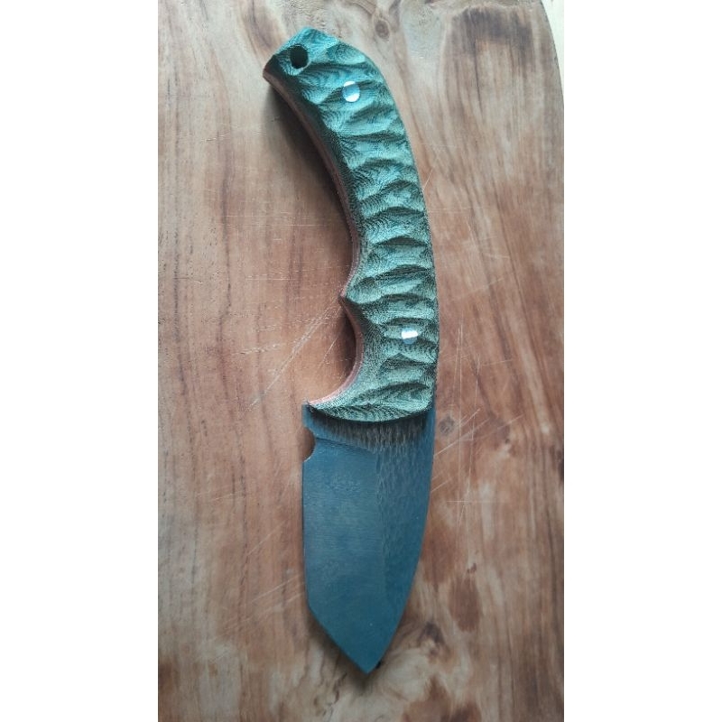 Pisau Bushcraft Survival Camping Outdoor Unik Fulltang