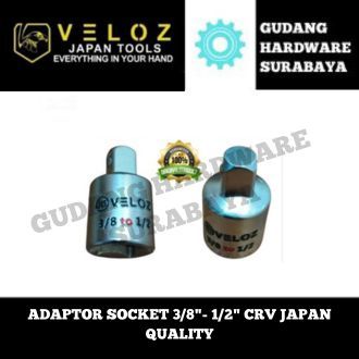 Veloz adaptor socket / extension socket Japan quality jaminan asli original