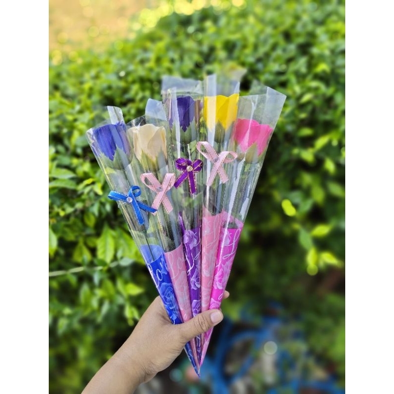 

Single rose soap | buket hari ibu | hari guru | ultah | murah
