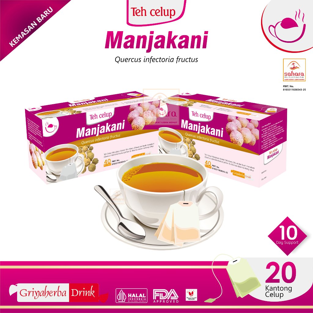 

Teh Celup Manjakani Mengatasi masalah KEWANITAAN Bikin singset rapet & arum wangi isi 20 kantong