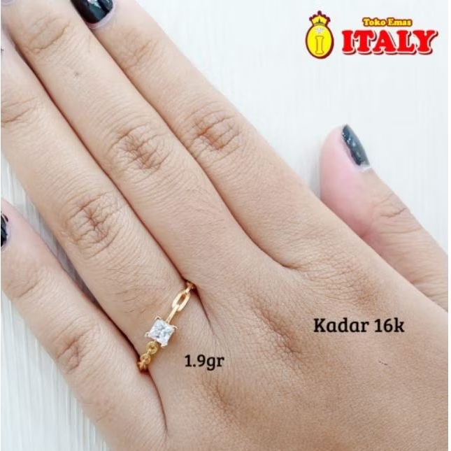 cincin emas tua variasi rantai