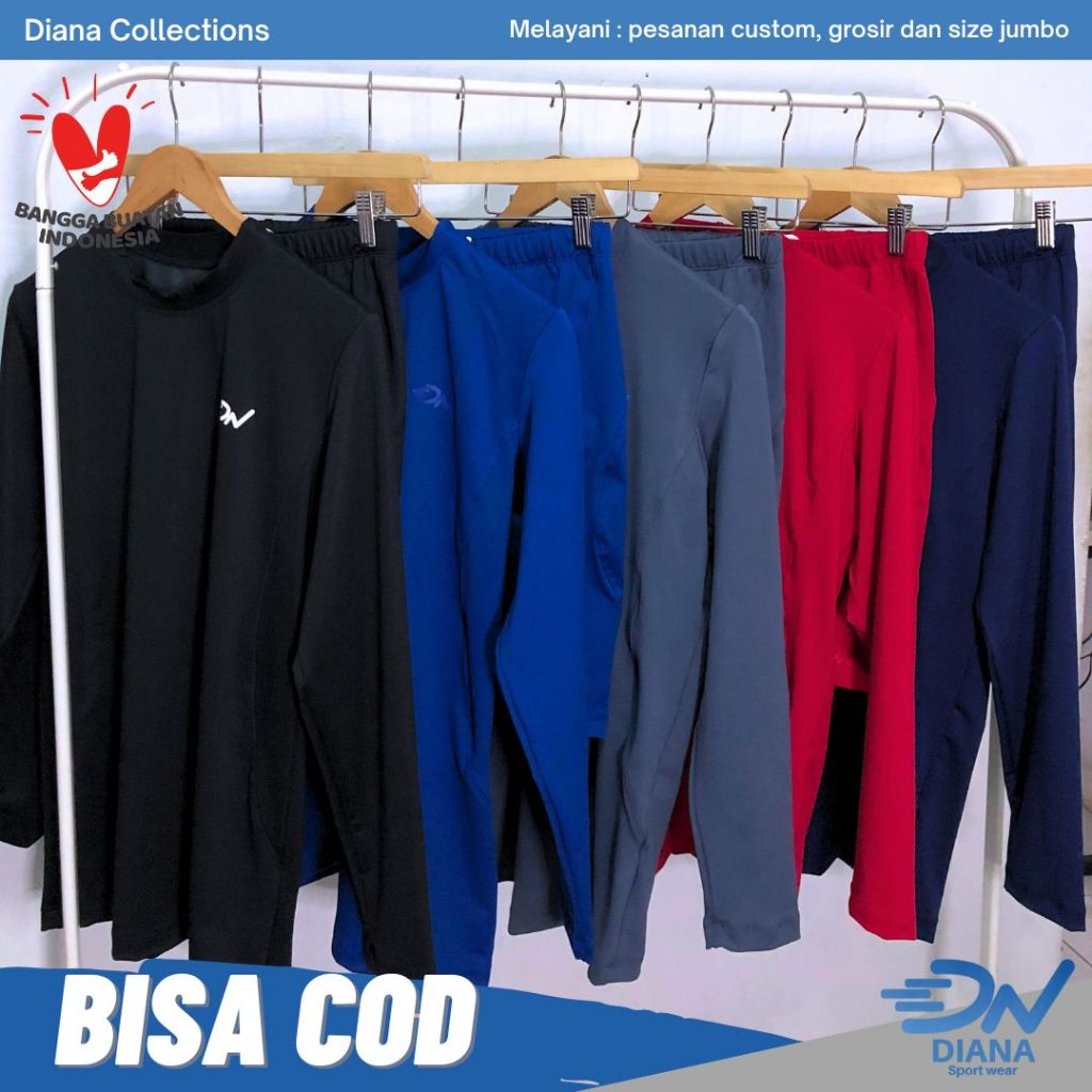 Setelan renang pria/Setelan baju renang pria/Baju renang pria dewasa/Setelan baju renang lengan panj