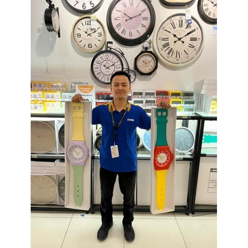 CUCI GUDANG Jam Dinding Informa/Jam Dinding Informa Lucu/Jam Dinding Informa Unik
