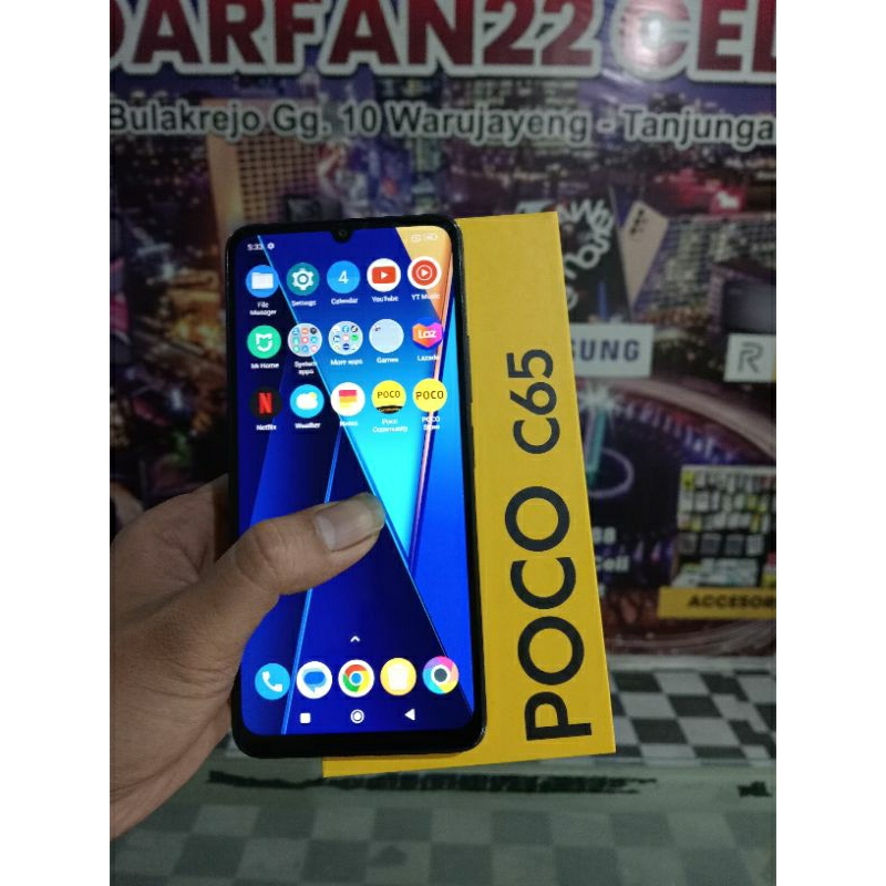 poco c65 8/256 second resmi