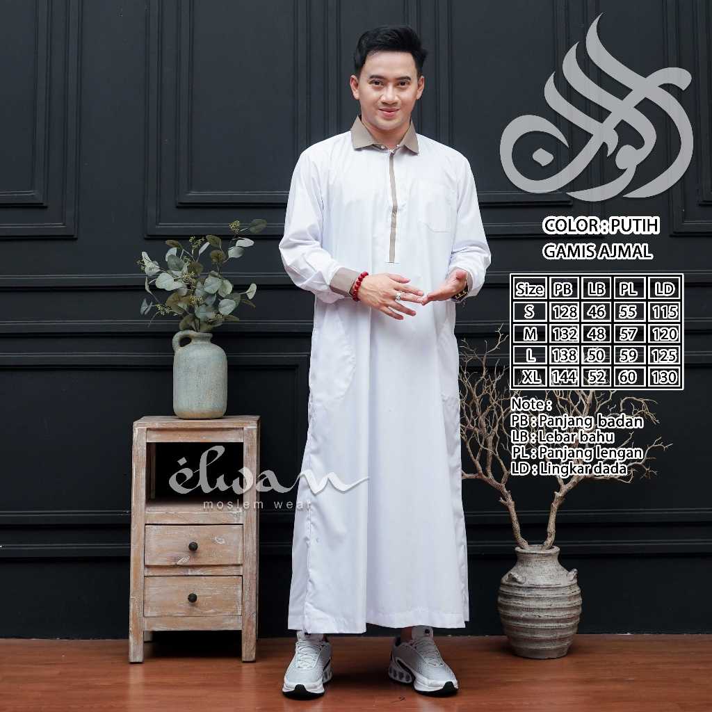 GROSIR BUSANA ELWAN | GAMIS AJMAL PREMIUM | GAMIS MOTIF TERBARU GAMIS PRIA DEWASA