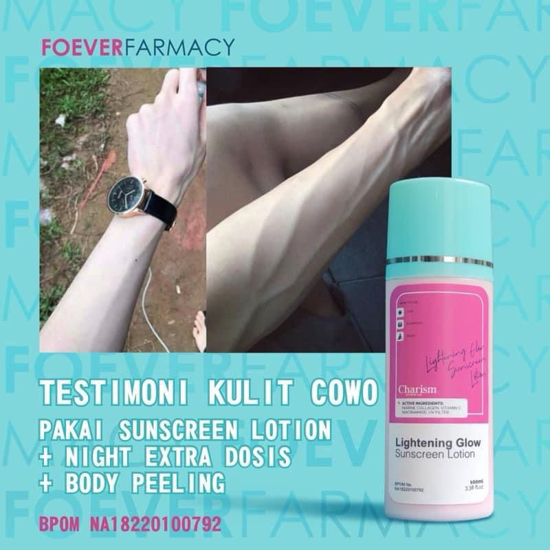 ❤️dr Titik Wahyuningsih❤️LIGHTENING GLOW SUNSCREEN LOTION CHARISMALUX | LOTION PAGI PINK ROYYAL SKIN