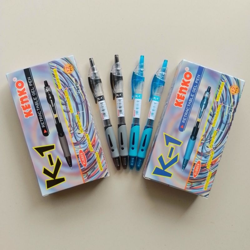 

Pulpen Gel Pen Kenko K-1 ( 12 Pcs ) [ Original ]