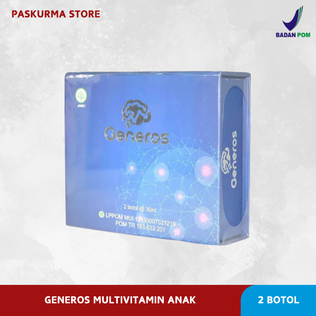 GENEROS NUTRISI KECERDASAN OTAK ANAK 1 BOX