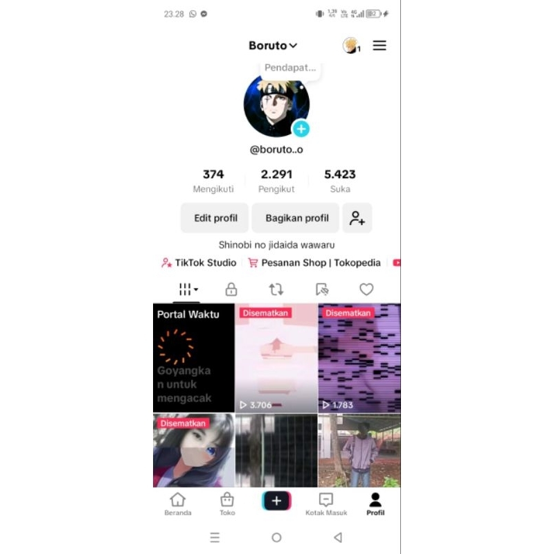 AKUN TIKTOK MALAYSIA 2k followers TERMURAH REAL HASIL FYP