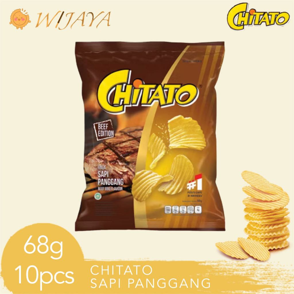 

Chitato rasa daging sapi panggang 15g✖️60pcs