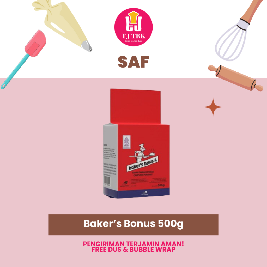 

SAF Baker's Bonus A 500g (Pengembang&Pelembut)