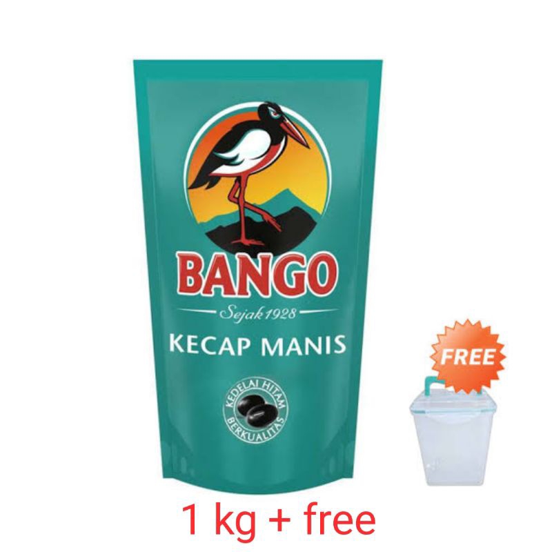 

Kecap Bango Hitam Malika 1000 gr 1 kg Container